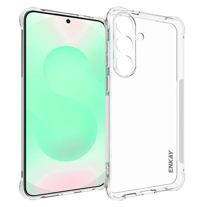 ENKAY Hat-Prince Transparent TPU Shockproof Phone Case, For Galaxy A18 / A17, For Galaxy S26 FE 5G, For Galaxy S26+ 5G, For Galaxy S26 Ultra 5G, For Galaxy S26 5G, For Galaxy A57 5G, For Galaxy A37 5G, For Galaxy A27 5G, For Galaxy Z Flip7 FE / Flip6  ...