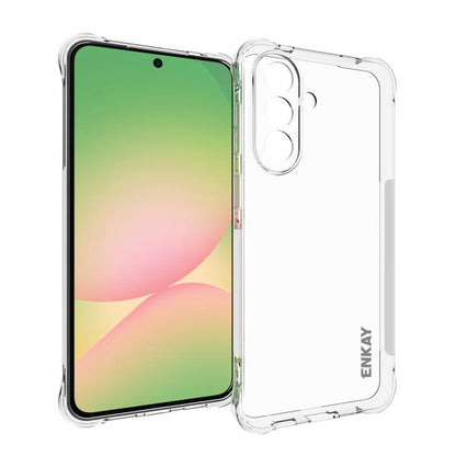 ENKAY Hat-Prince Transparent TPU Shockproof Phone Case, For Galaxy A18 / A17, For Galaxy S26 FE 5G, For Galaxy S26+ 5G, For Galaxy S26 Ultra 5G, For Galaxy S26 5G, For Galaxy A57 5G, For Galaxy A37 5G, For Galaxy A27 5G, For Galaxy Z Flip7 FE / Flip6  ...