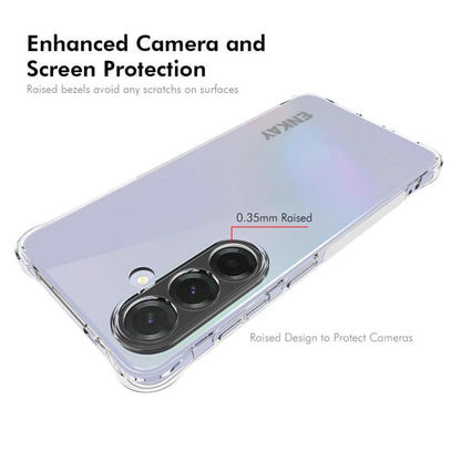 ENKAY Hat-Prince Transparent TPU Shockproof Phone Case, For Galaxy S26+ 5G, For Galaxy S26 Ultra 5G, For Galaxy S26 5G, For Galaxy A57 5G, For Galaxy A37 5G, For Galaxy A27 5G, For Galaxy S25 FE 5G, For Galaxy M36 5G, For Galaxy A07 4G, For Galaxy A17 ...