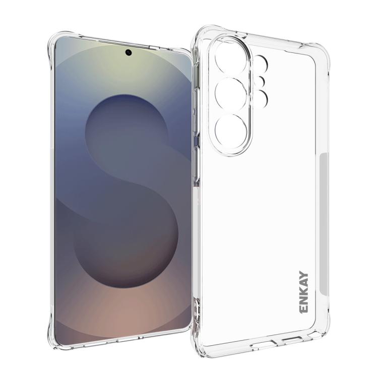 ENKAY Hat-Prince Transparent TPU Shockproof Phone Case, For Galaxy A18 / A17, For Galaxy S26 FE 5G, For Galaxy S26+ 5G, For Galaxy S26 Ultra 5G, For Galaxy S26 5G, For Galaxy A57 5G, For Galaxy A37 5G, For Galaxy A27 5G, For Galaxy Z Flip7 FE / Flip6  ...