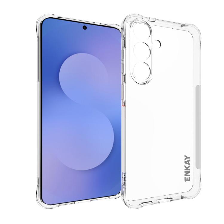 ENKAY Hat-Prince Transparent TPU Shockproof Phone Case, For Galaxy A18 / A17, For Galaxy S26 FE 5G, For Galaxy S26+ 5G, For Galaxy S26 Ultra 5G, For Galaxy S26 5G, For Galaxy A57 5G, For Galaxy A37 5G, For Galaxy A27 5G, For Galaxy Z Flip7 FE / Flip6  ...