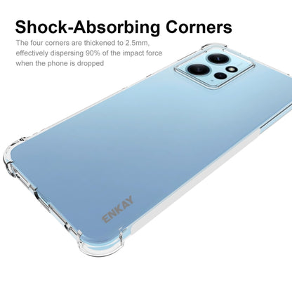 For Xiaomi Redmi Note 12 4G Global ENKAY Clear TPU Shockproof Anti-slip Phone Case, For Xiaomi Redmi Note 12 4G Global