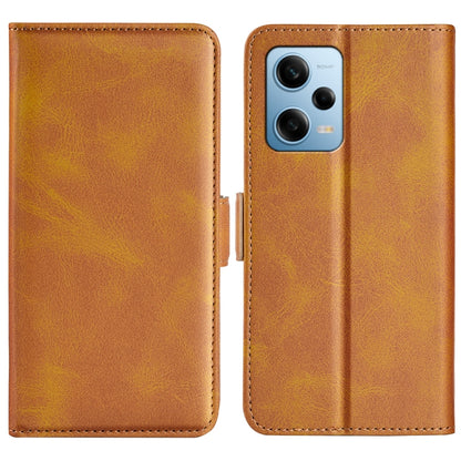 For Xiaomi Redmi Note 12 Pro 5G Global Dual-side Magnetic Buckle Horizontal Flip Leather Phone Case, For Xiaomi Redmi Note 12 Pro 5G Global