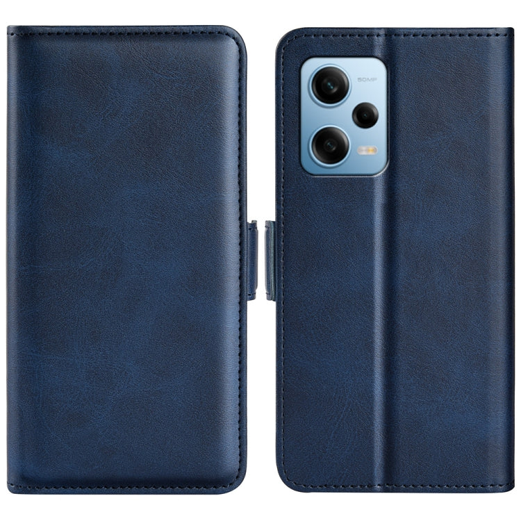 For Xiaomi Redmi Note 12 Pro 5G Global Dual-side Magnetic Buckle Horizontal Flip Leather Phone Case, For Xiaomi Redmi Note 12 Pro 5G Global