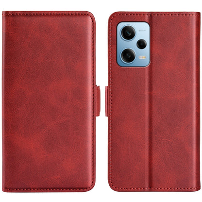 For Xiaomi Redmi Note 12 Pro 5G Global Dual-side Magnetic Buckle Horizontal Flip Leather Phone Case, For Xiaomi Redmi Note 12 Pro 5G Global