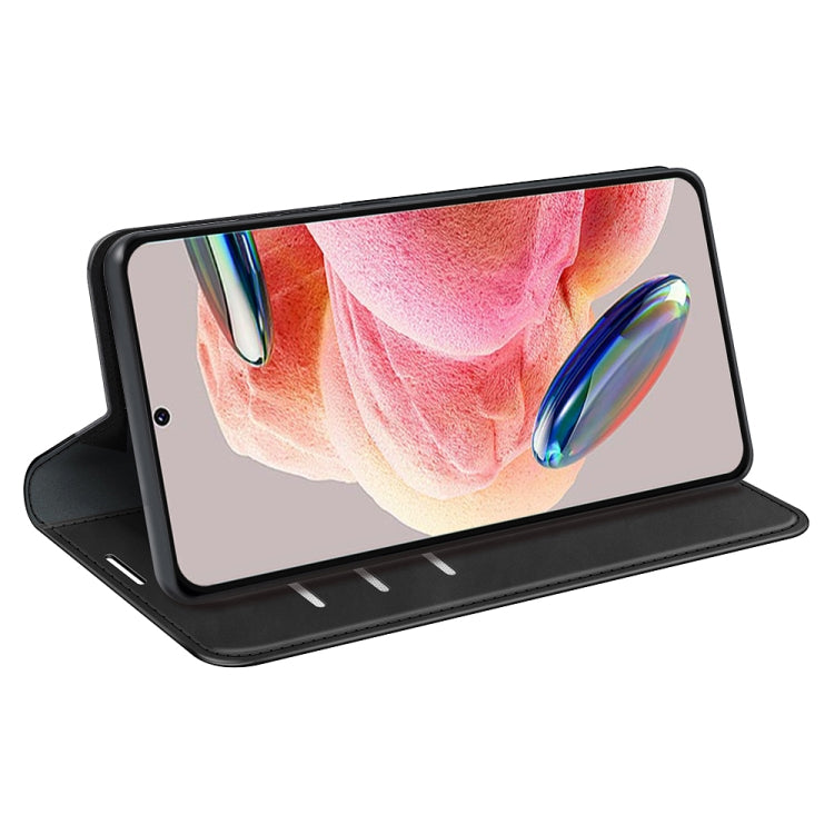 For Xiaomi Redmi Note 12 4G Global Retro-skin Magnetic Suction Leather Phone Case, For Xiaomi Redmi Note 12 4G Global