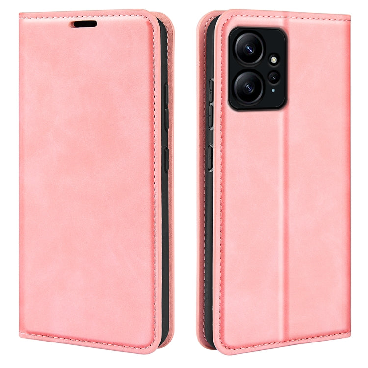 For Xiaomi Redmi Note 12 4G Global Retro-skin Magnetic Suction Leather Phone Case, For Xiaomi Redmi Note 12 4G Global