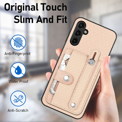 wristband back case with tool knife card slot kickstand case, For Samsung Galaxy A34 5G