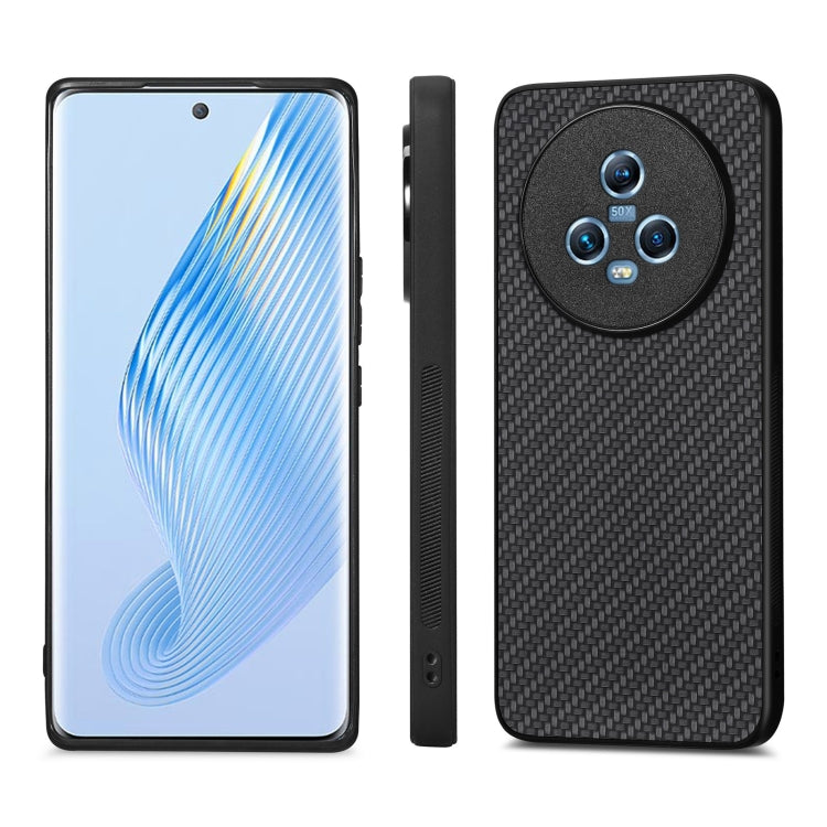 Carbon Fiber Texture Leather Back Cover Phone Case, For Honor Magic5, For Honor X7A, For Honor X9A, For Xiaomi Poco X4 Pro 5G