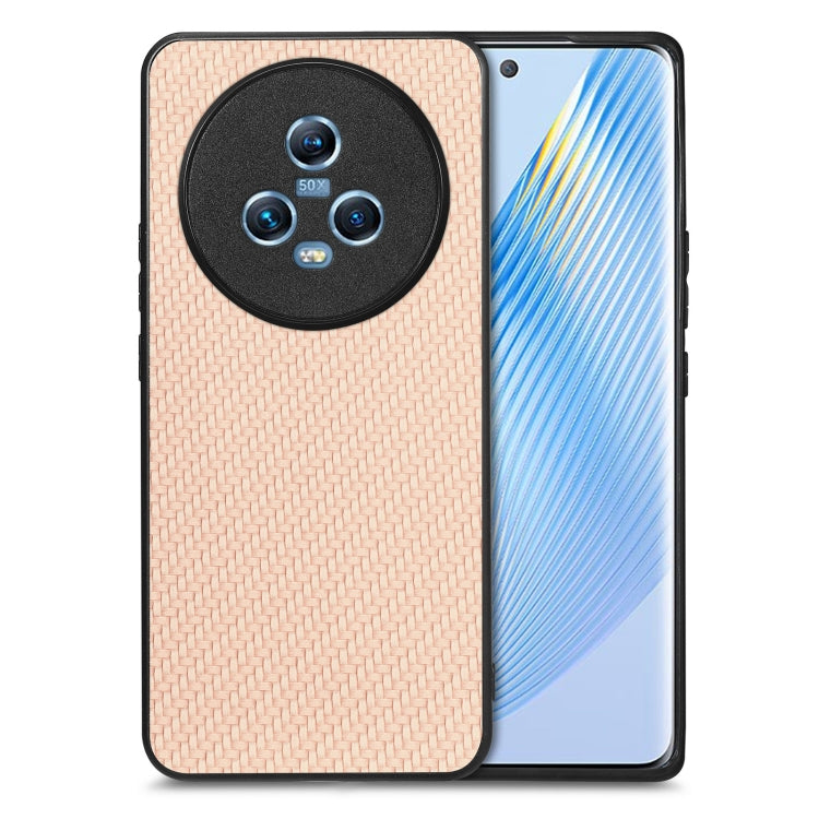 Carbon Fiber Texture Leather Back Cover Phone Case, For Honor Magic5, For Honor X7A, For Honor X9A, For Xiaomi Poco X4 Pro 5G