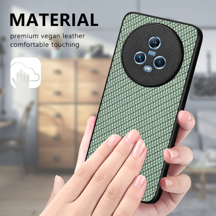Carbon Fiber Texture Leather Back Cover Phone Case, For Honor Magic5, For Honor X7A, For Honor X9A, For Xiaomi Poco X4 Pro 5G