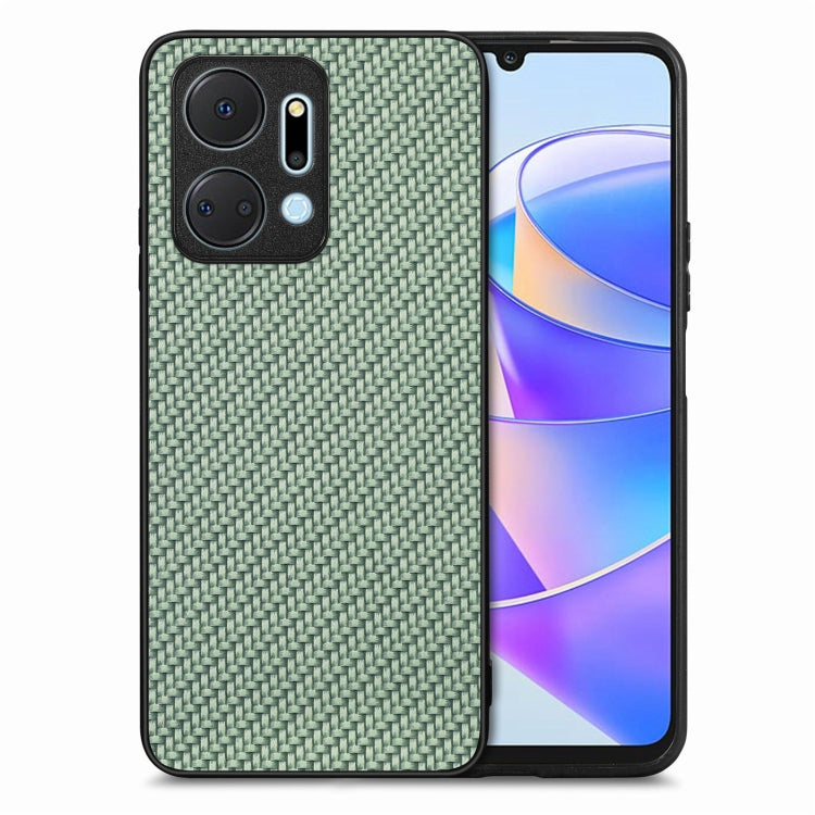 Carbon Fiber Texture Leather Back Cover Phone Case, For Honor Magic5, For Honor X7A, For Honor X9A, For Xiaomi Poco X4 Pro 5G