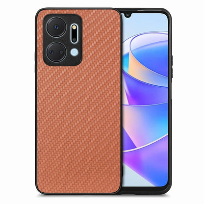 Carbon Fiber Texture Leather Back Cover Phone Case, For Honor Magic5, For Honor X7A, For Honor X9A, For Xiaomi Poco X4 Pro 5G