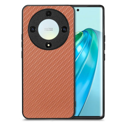 Carbon Fiber Texture Leather Back Cover Phone Case, For Honor Magic5, For Honor X7A, For Honor X9A, For Xiaomi Poco X4 Pro 5G