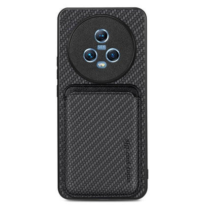 Carbon Fiber Leather Card Magsafe Magnetic Phone Case, For Honor Magic5, For Honor X7A, For Honor X9A, For Xiaomi Poco X4 Pro 5G