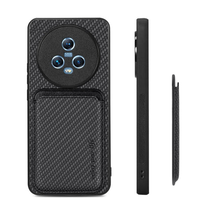 Carbon Fiber Leather Card Magsafe Magnetic Phone Case, For Honor Magic5, For Honor X7A, For Honor X9A, For Xiaomi Poco X4 Pro 5G