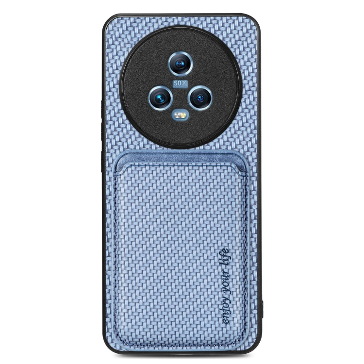 Carbon Fiber Leather Card Magsafe Magnetic Phone Case, For Honor Magic5, For Honor X7A, For Honor X9A, For Xiaomi Poco X4 Pro 5G