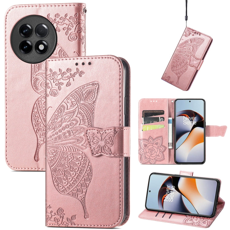 Butterfly Love Flower Embossed Leather Phone Case, For Infinix Note 12 G96, For OnePlus Ace 2, For Realme C55