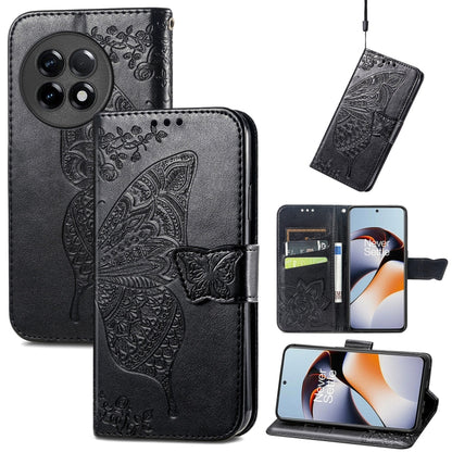 Butterfly Love Flower Embossed Leather Phone Case, For Infinix Note 12 G96, For OnePlus Ace 2, For Realme C55