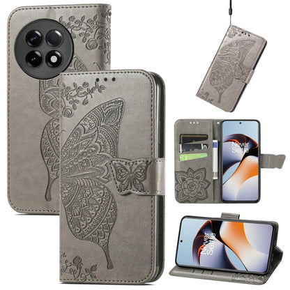 Butterfly Love Flower Embossed Leather Phone Case, For Infinix Note 12 G96, For OnePlus Ace 2, For Realme C55