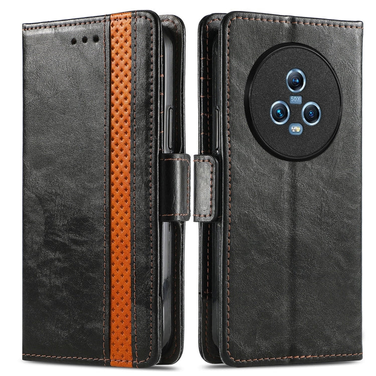 CaseNeo Splicing Dual Magnetic Buckle Leather Phone Case, For Honor Magic5, For Infinix Note 12 G96, For OnePlus Ace 2, For Realme C55