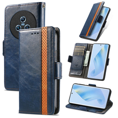 CaseNeo Splicing Dual Magnetic Buckle Leather Phone Case, For Honor Magic5, For Infinix Note 12 G96, For OnePlus Ace 2, For Realme C55