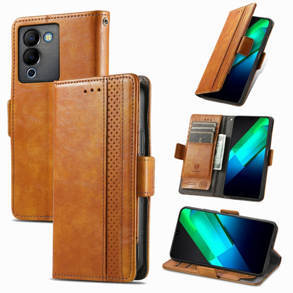 CaseNeo Splicing Dual Magnetic Buckle Leather Phone Case, For Honor Magic5, For Infinix Note 12 G96, For OnePlus Ace 2, For Realme C55