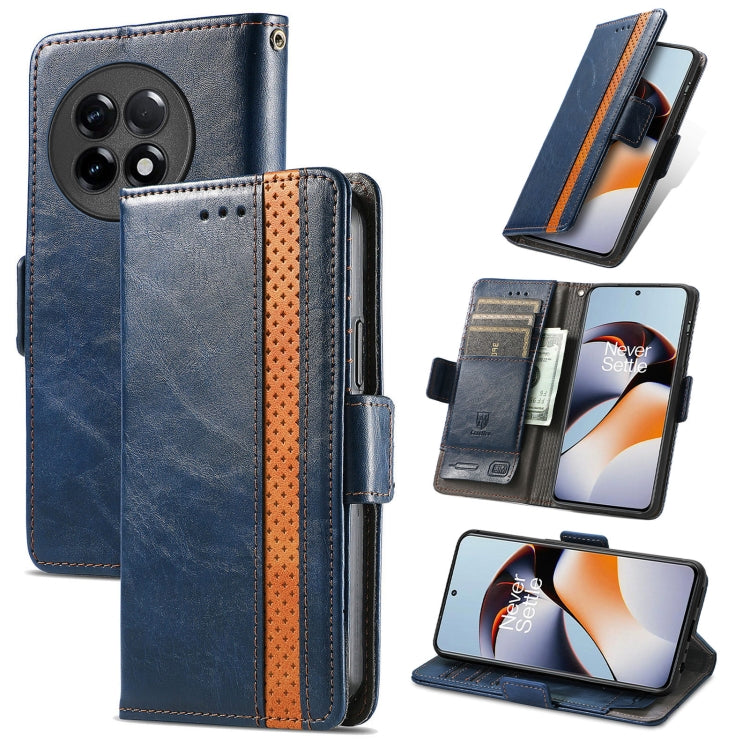 CaseNeo Splicing Dual Magnetic Buckle Leather Phone Case, For Honor Magic5, For Infinix Note 12 G96, For OnePlus Ace 2, For Realme C55