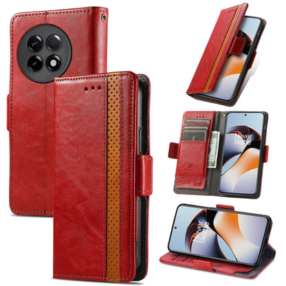 CaseNeo Splicing Dual Magnetic Buckle Leather Phone Case, For Honor Magic5, For Infinix Note 12 G96, For OnePlus Ace 2, For Realme C55