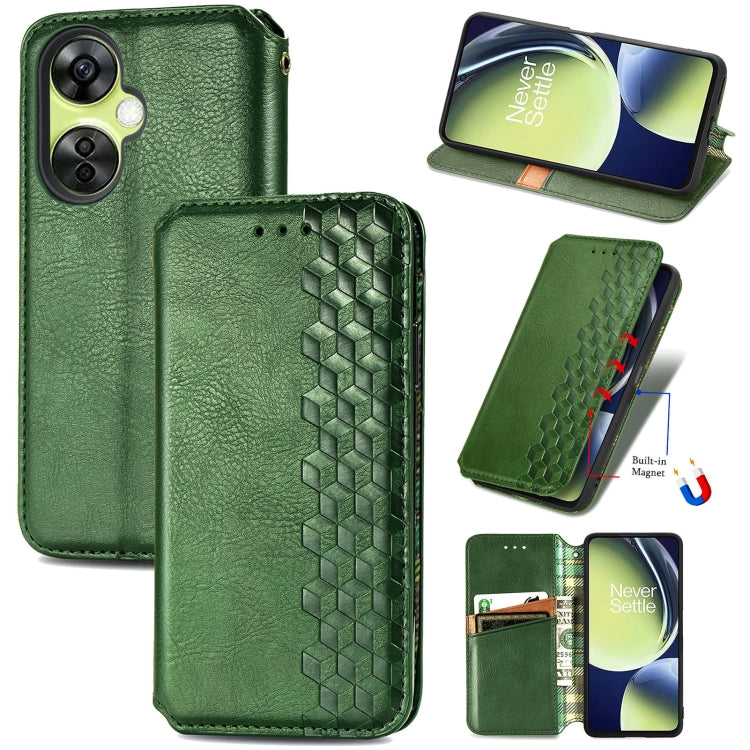 Cubic Grid Pressed Magnetic Leather Phone Case, For OnePlus Nord CE 3 Lite, For OPPO Find X6 Pro, For OPPO Find X6, For Redmi Note 12 Turbo, For Nokia C32