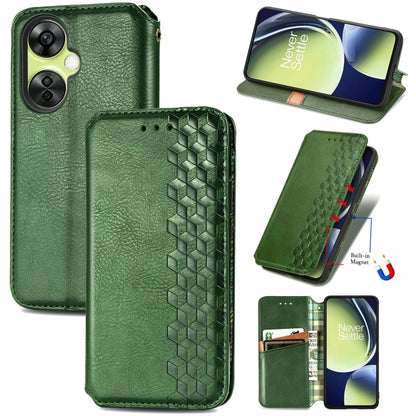 Cubic Grid Pressed Magnetic Leather Phone Case, For OnePlus Nord CE 3 Lite, For OPPO Find X6 Pro, For OPPO Find X6, For Redmi Note 12 Turbo, For Nokia C32