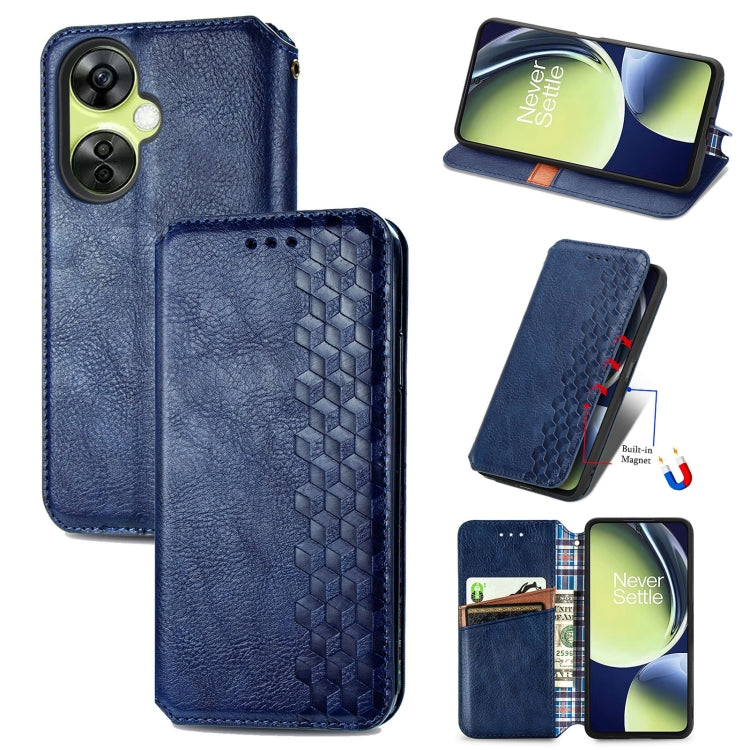 Cubic Grid Pressed Magnetic Leather Phone Case, For OnePlus Nord CE 3 Lite, For OPPO Find X6 Pro, For OPPO Find X6, For Redmi Note 12 Turbo, For Nokia C32