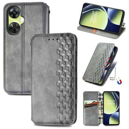 Cubic Grid Pressed Magnetic Leather Phone Case, For OnePlus Nord CE 3 Lite, For OPPO Find X6 Pro, For OPPO Find X6, For Redmi Note 12 Turbo, For Nokia C32