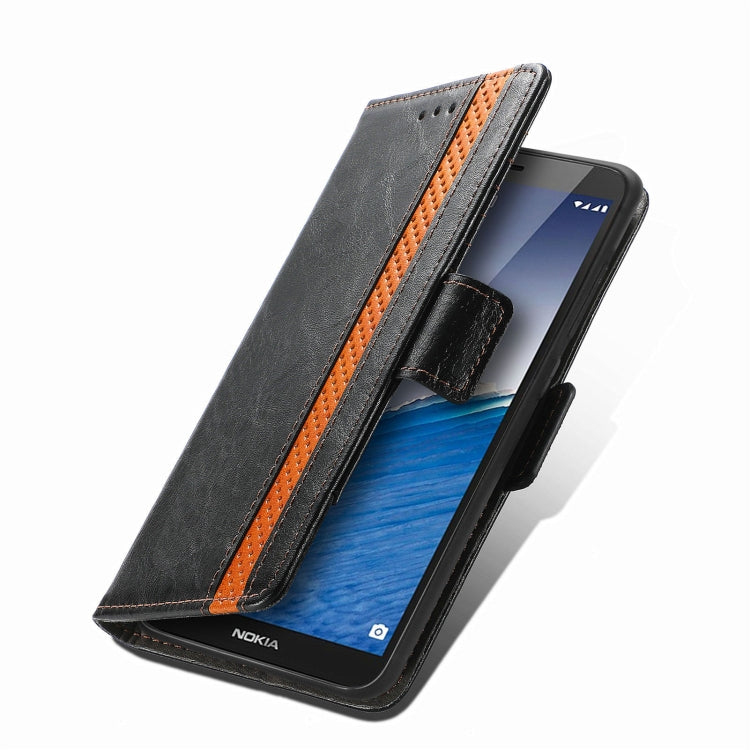 CaseNeo Splicing Dual Magnetic Buckle Leather Phone Case, For Nokia C3, For OnePlus Nord CE 3 Lite, For OPPO Find X6 Pro, For OPPO Find X6