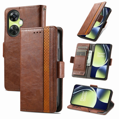 CaseNeo Splicing Dual Magnetic Buckle Leather Phone Case, For Nokia C3, For OnePlus Nord CE 3 Lite, For OPPO Find X6 Pro, For OPPO Find X6