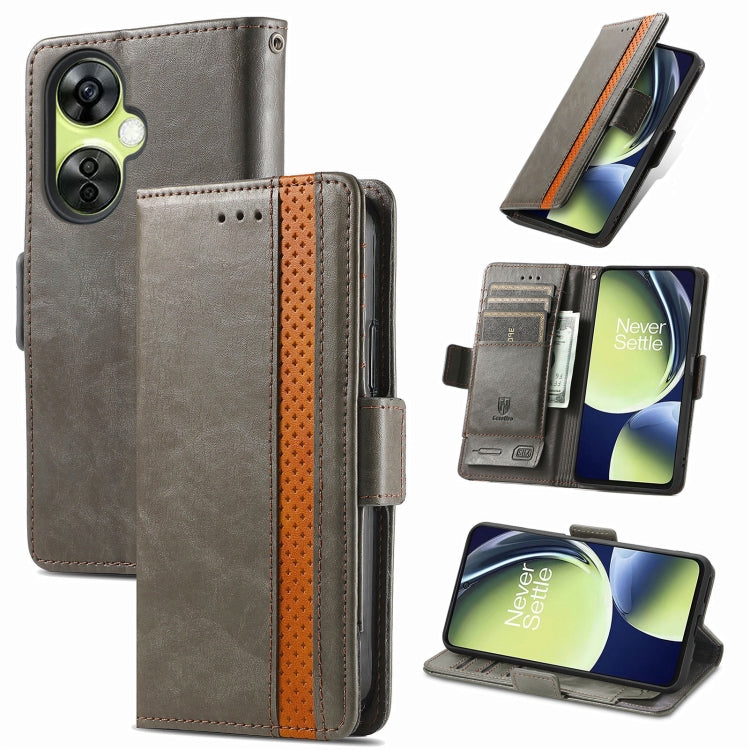 CaseNeo Splicing Dual Magnetic Buckle Leather Phone Case, For Nokia C3, For OnePlus Nord CE 3 Lite, For OPPO Find X6 Pro, For OPPO Find X6