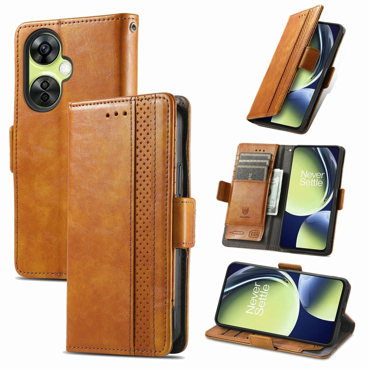 CaseNeo Splicing Dual Magnetic Buckle Leather Phone Case, For Nokia C3, For OnePlus Nord CE 3 Lite, For OPPO Find X6 Pro, For OPPO Find X6