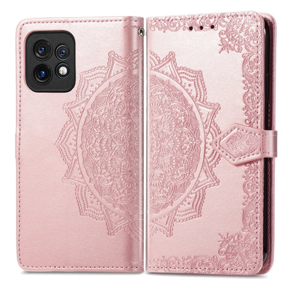 Mandala Flower Embossed Leather Phone Case, For Motorola Moto X40, For OnePlus Nord CE 3 Lite, For OPPO Find X6 Pro, For OPPO Find X6