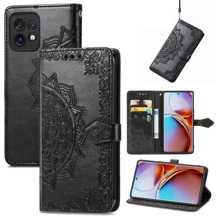 Mandala Flower Embossed Leather Phone Case, For Motorola Moto X40, For OnePlus Nord CE 3 Lite, For OPPO Find X6 Pro, For OPPO Find X6