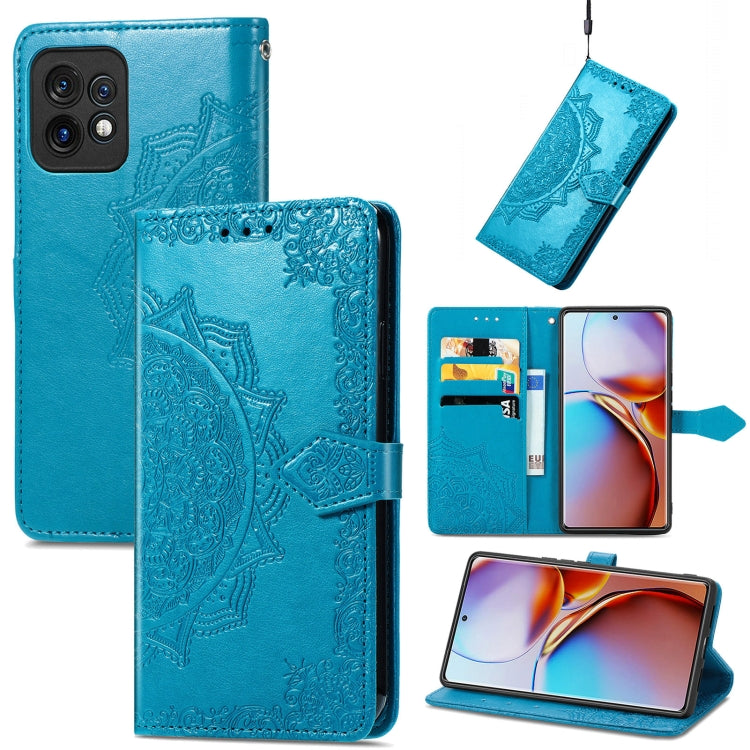 Mandala Flower Embossed Leather Phone Case, For Motorola Moto X40, For OnePlus Nord CE 3 Lite, For OPPO Find X6 Pro, For OPPO Find X6