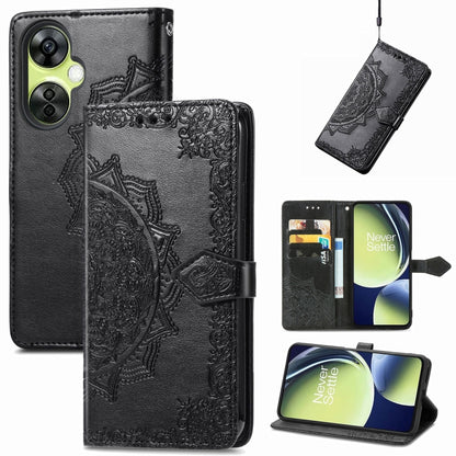 Mandala Flower Embossed Leather Phone Case, For Motorola Moto X40, For OnePlus Nord CE 3 Lite, For OPPO Find X6 Pro, For OPPO Find X6