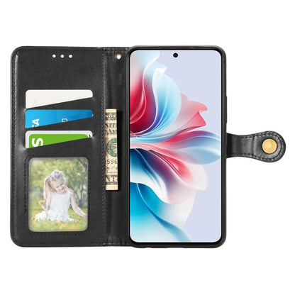 Retro Solid Color Buckle Leather Phone Case, For Galaxy A27 5G, For Galaxy S25 5G, For Galaxy S25+ 5G, For Galaxy S25 Ultra 5G