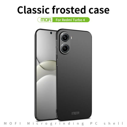 MOFI Micro-Frosted PC Ultra-thin Hard Phone Case, For Xiaomi Redmi Turbo 4 / Poco X7 Pro, For Xiaomi Redmi K80 Pro, For Xiaomi Redmi K80, For Xiaomi Redmi Note 14 Pro 5G, For Xiaomi Redmi Note 14 Pro 4G, For Xiaomi Redmi Note 14 4G 163.25mm            ...