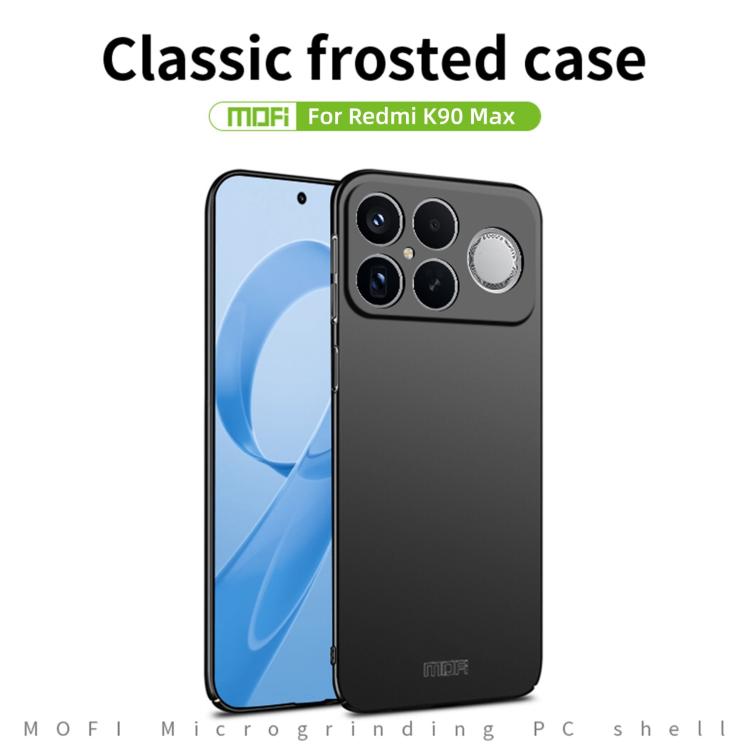 MOFI Micro-Frosted PC Ultra-thin Hard Phone Case, For Redmi K90 Max 5G, For Redmi Turbo 5 Max 5G, For Redmi Turbo 5 / Poco X8 Pro, For Xiaomi 17 Pro Max, For Xiaomi 17 Pro, For Xiaomi 17, For Redmi A5 4G 171.7mm, For Xiaomi Redmi Turbo 4 Pro