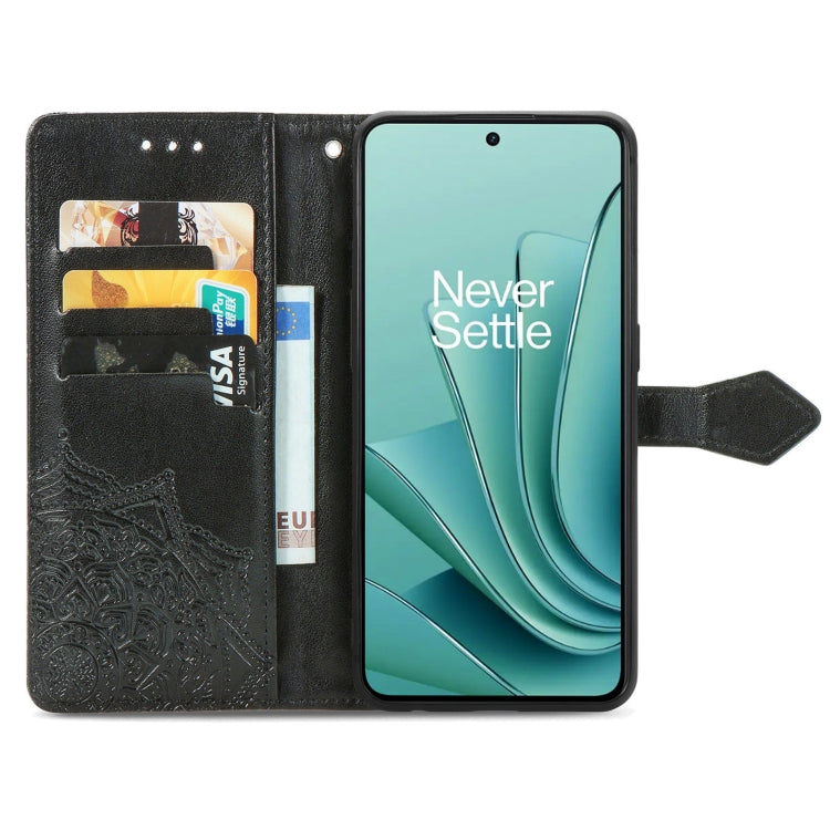 Mandala Flower Embossed Leather Phone Case, For OnePlus Ace 2v, For OnePlus  Nord 3