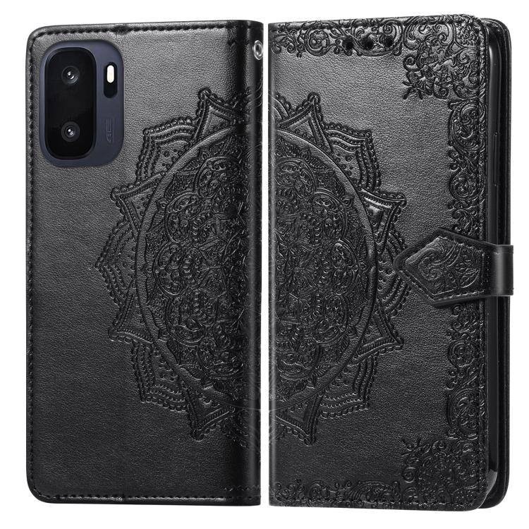 Mandala Flower Embossed Leather Phone Case, For OnePlus Ace 6 Ultra, For OnePlus Ace 3, For OnePlus 12R, For OnePlus 12