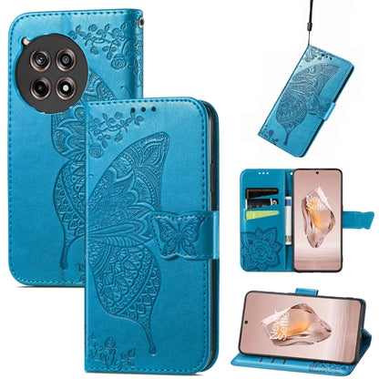 Butterfly Love Flower Embossed Leather Phone Case, For Oneplus Ace 6 Ultra, For OnePlus Nord 4, For OnePlus Ace 3