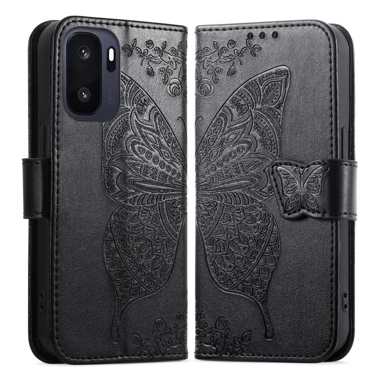 Butterfly Love Flower Embossed Leather Phone Case, For Oneplus Ace 6 Ultra, For OnePlus Nord 4, For OnePlus Ace 3