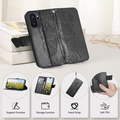 Butterfly Love Flower Embossed Leather Phone Case, For Oneplus Ace 6 Ultra, For OnePlus Nord 4, For OnePlus Ace 3