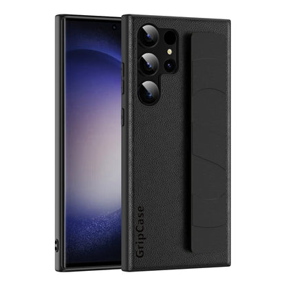 Skin Elastic Wrist Grip Back Cover Phone Case, For Samsung Galaxy S24+ 5G, For Samsung Galaxy S24 5G, For Samsung Galaxy S23 Ultra 5G, For Samsung Galaxy S23+ 5G